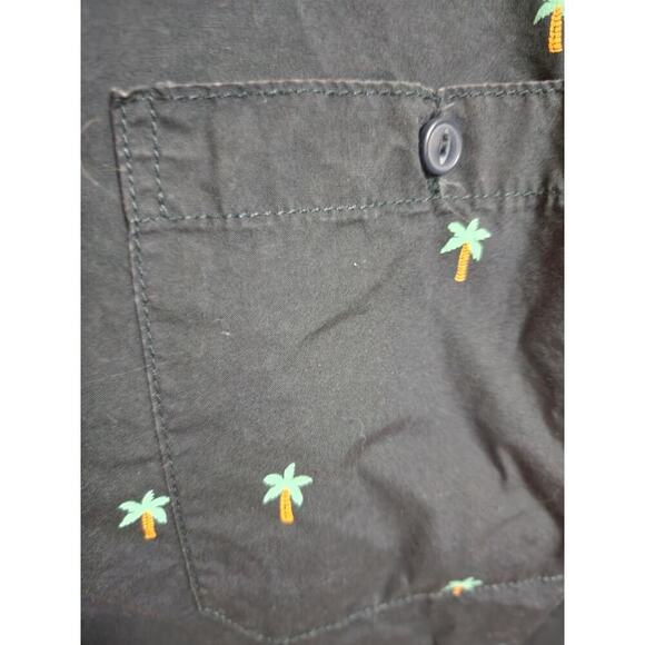 Men's L.O.G.G. H&M Palm Tree Casual Button-Down Shirt Size Medium - Picture 4 of 4